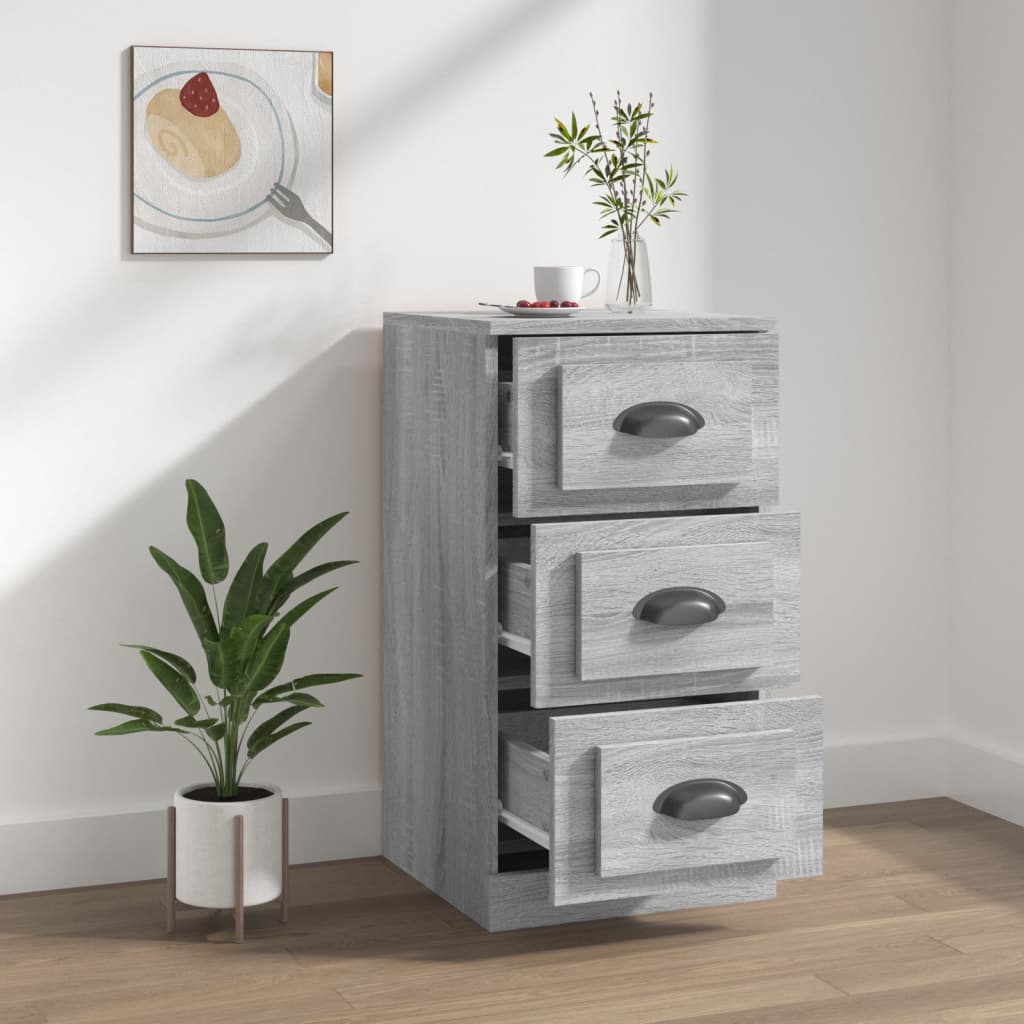 Kommode Sonoma Grå 36x35,5x67,5 cm