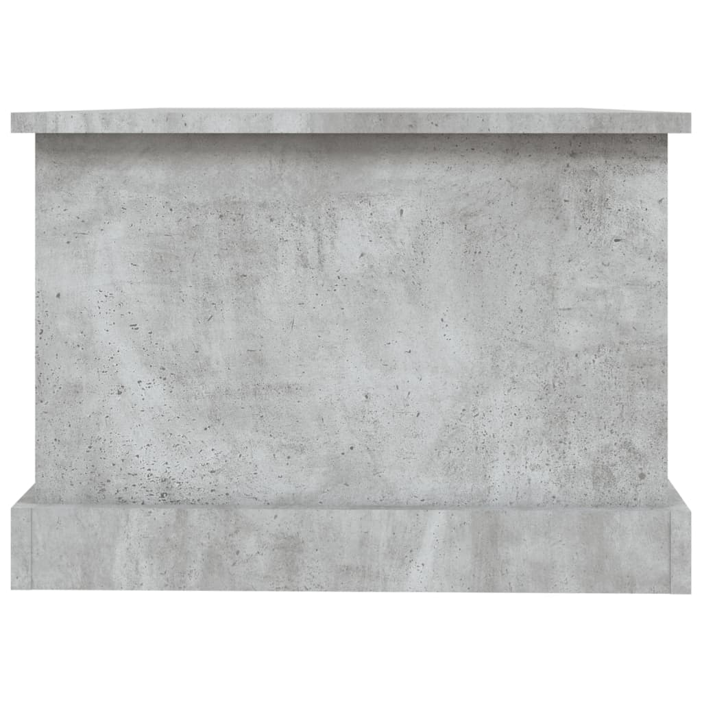 Salongbord Sofabord Betonggrå 90x50x35 cm