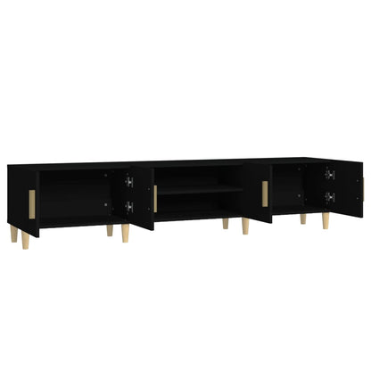 TV-Møbel Svart TV-benk 180x31,5x40 cm
