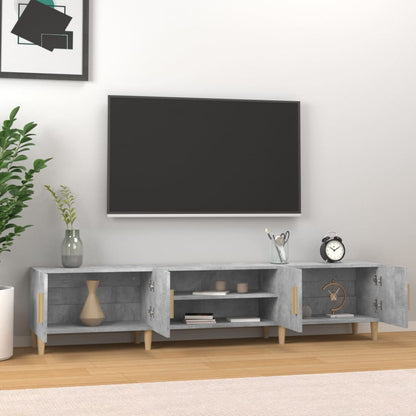 TV-Møbel Betonggrå TV-benk 180x31,5x40 cm