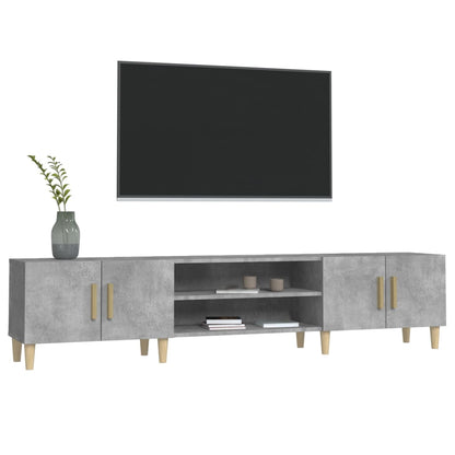 TV-Møbel Betonggrå TV-benk 180x31,5x40 cm