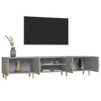 TV-Møbel Betonggrå TV-benk 180x31,5x40 cm