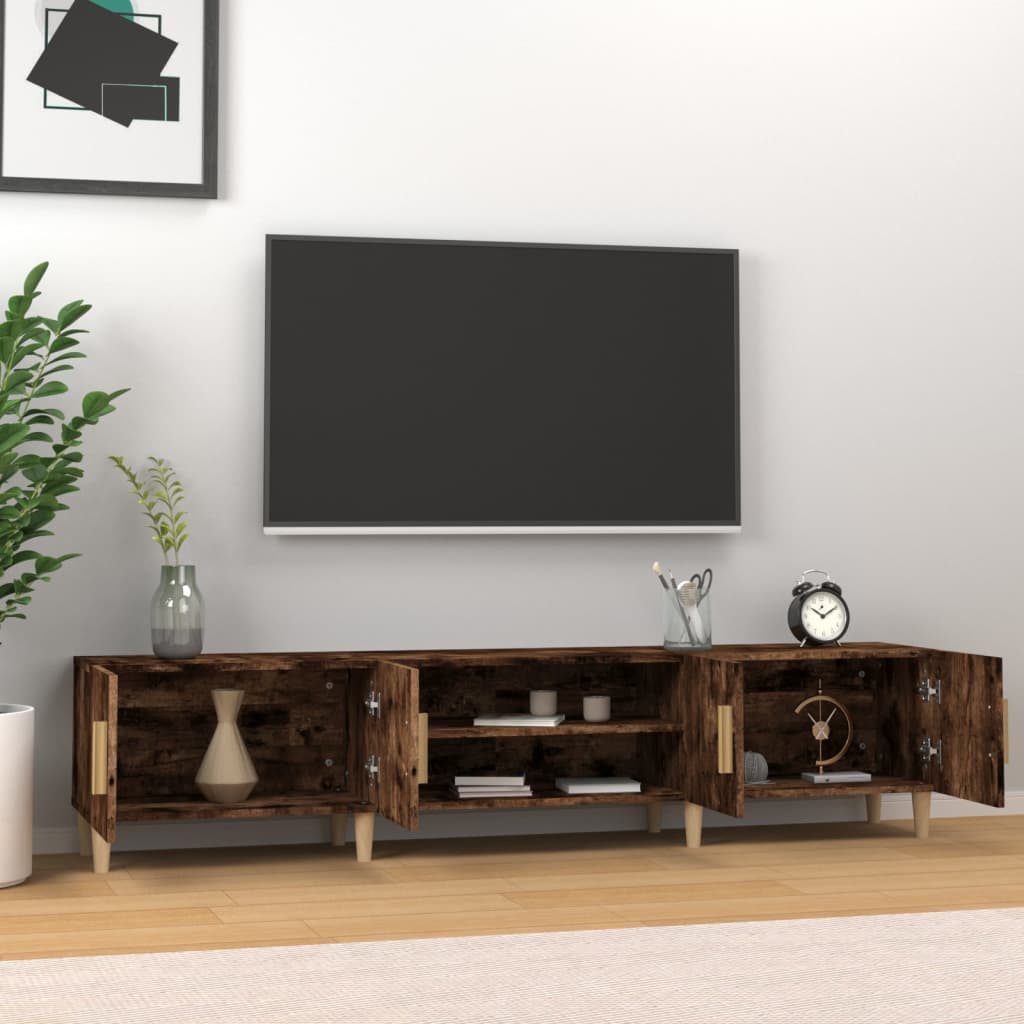 TV-Møbel Røkt Eik TV-benk 180x31,5x40 cm