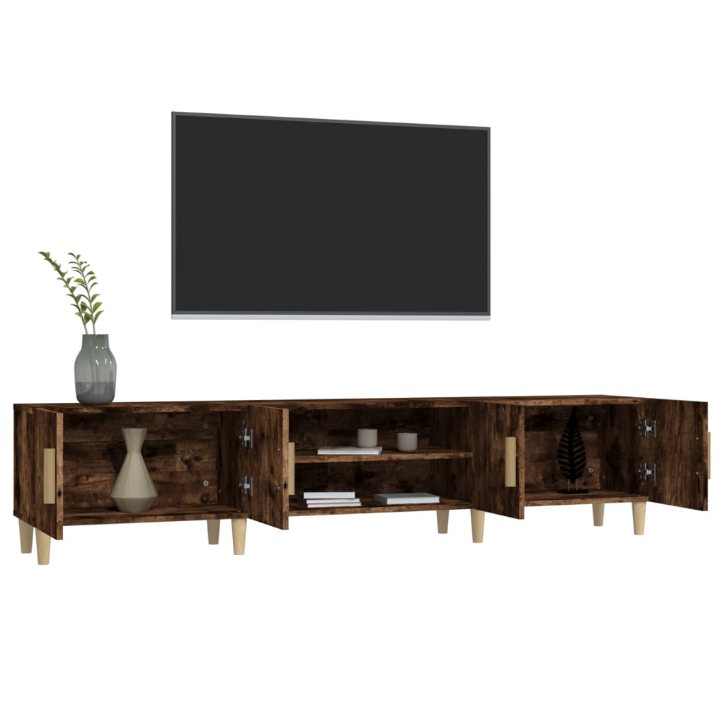TV-Møbel Røkt Eik TV-benk 180x31,5x40 cm