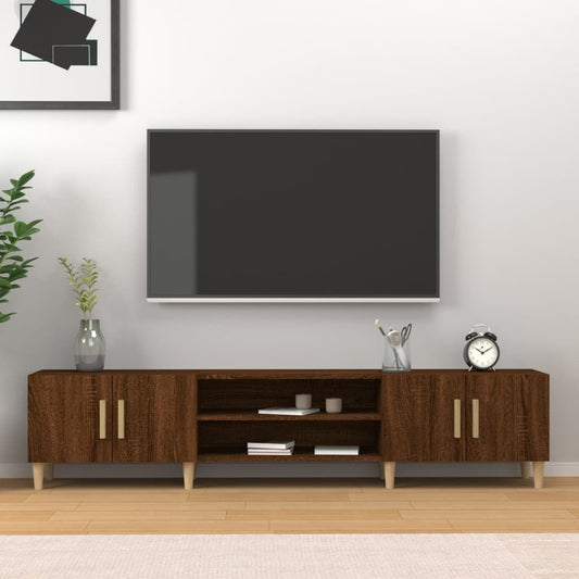 TV-Møbel Brun Eik TV-benk 180x31,5x40 cm
