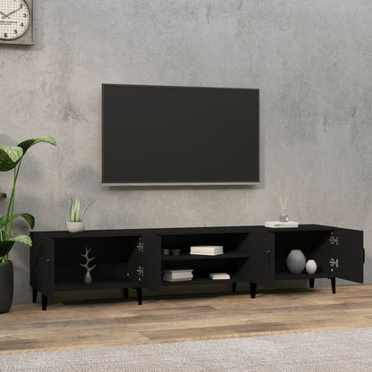 TV-Møbel Svart TV-benk 180x31,5x40 cm