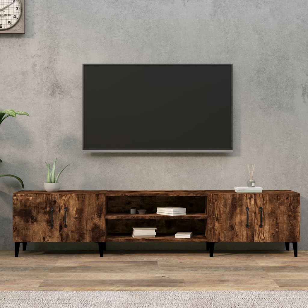 TV-Møbel Røkt Eik TV-benk 180x31,5x40 cm