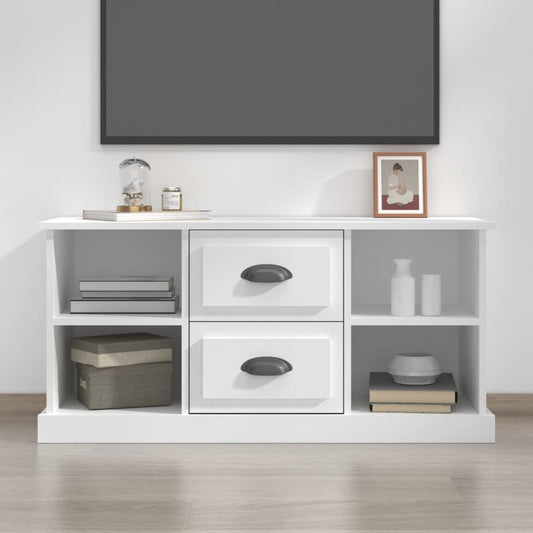 TV-Møbel Hvit TV-benk 99,5x35,5x48 cm