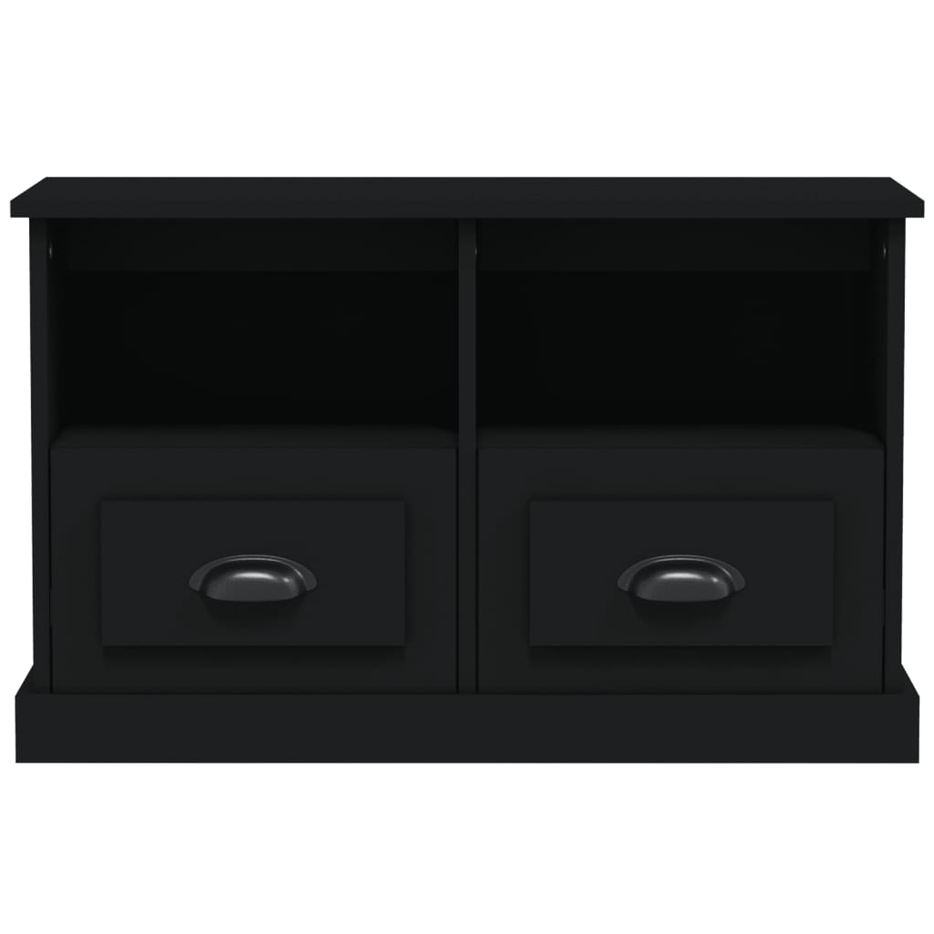 TV-Møbel Svart TV-benk 80x35x50 cm
