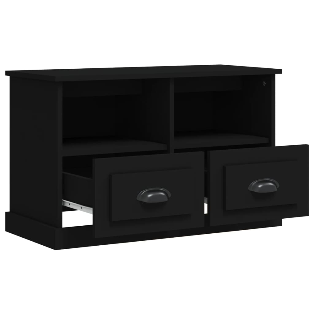 TV-Møbel Svart TV-benk 80x35x50 cm