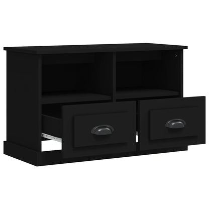 TV-Møbel Svart TV-benk 80x35x50 cm