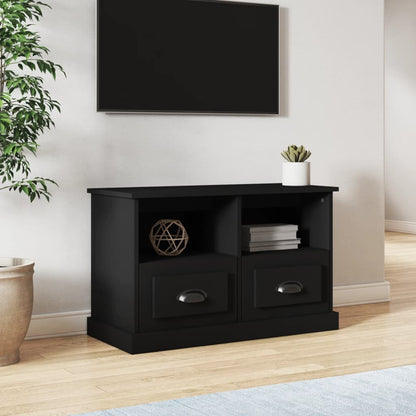 TV-Møbel Svart TV-benk 80x35x50 cm