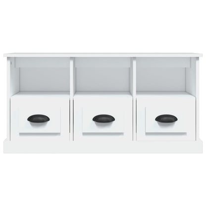 TV-Møbel Hvit TV-benk 100x35x50 cm