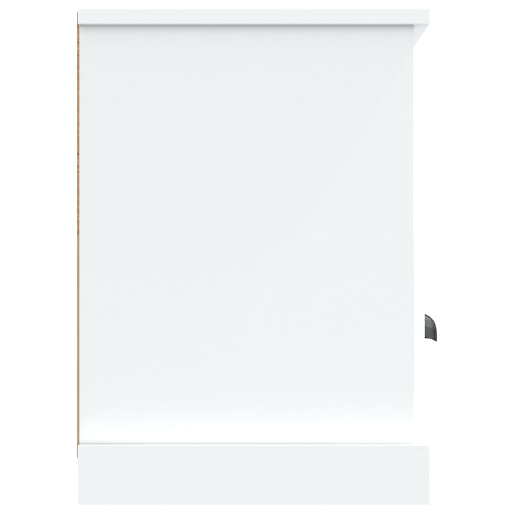 TV-Møbel Hvit TV-benk 100x35x50 cm