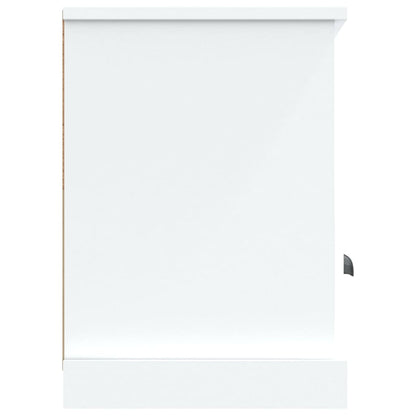 TV-Møbel Hvit TV-benk 100x35x50 cm