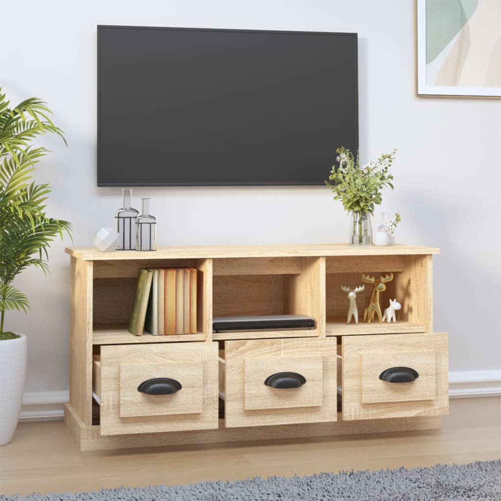 TV-Møbel Sonoma Eik TV-benk 100x35x50 cm