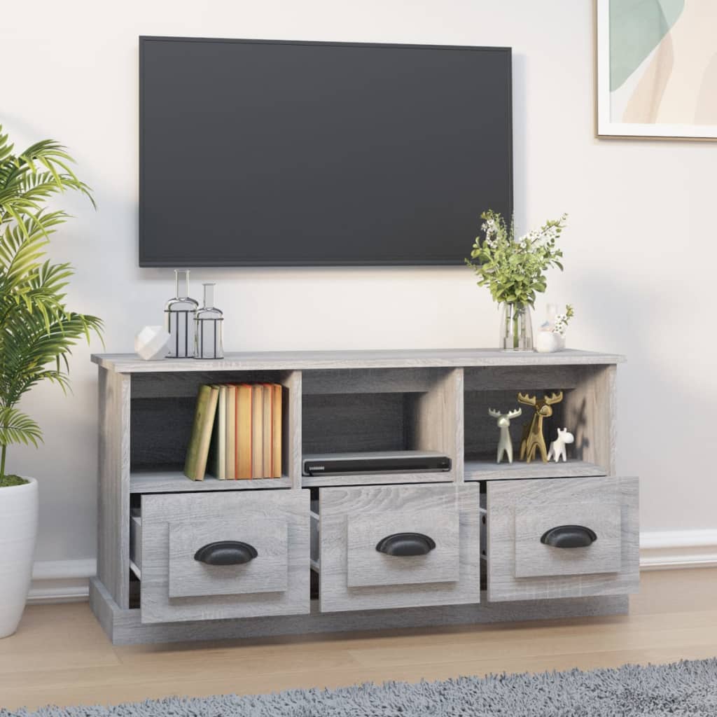 TV-Møbel Sonoma Grå TV-benk 100x35x50 cm