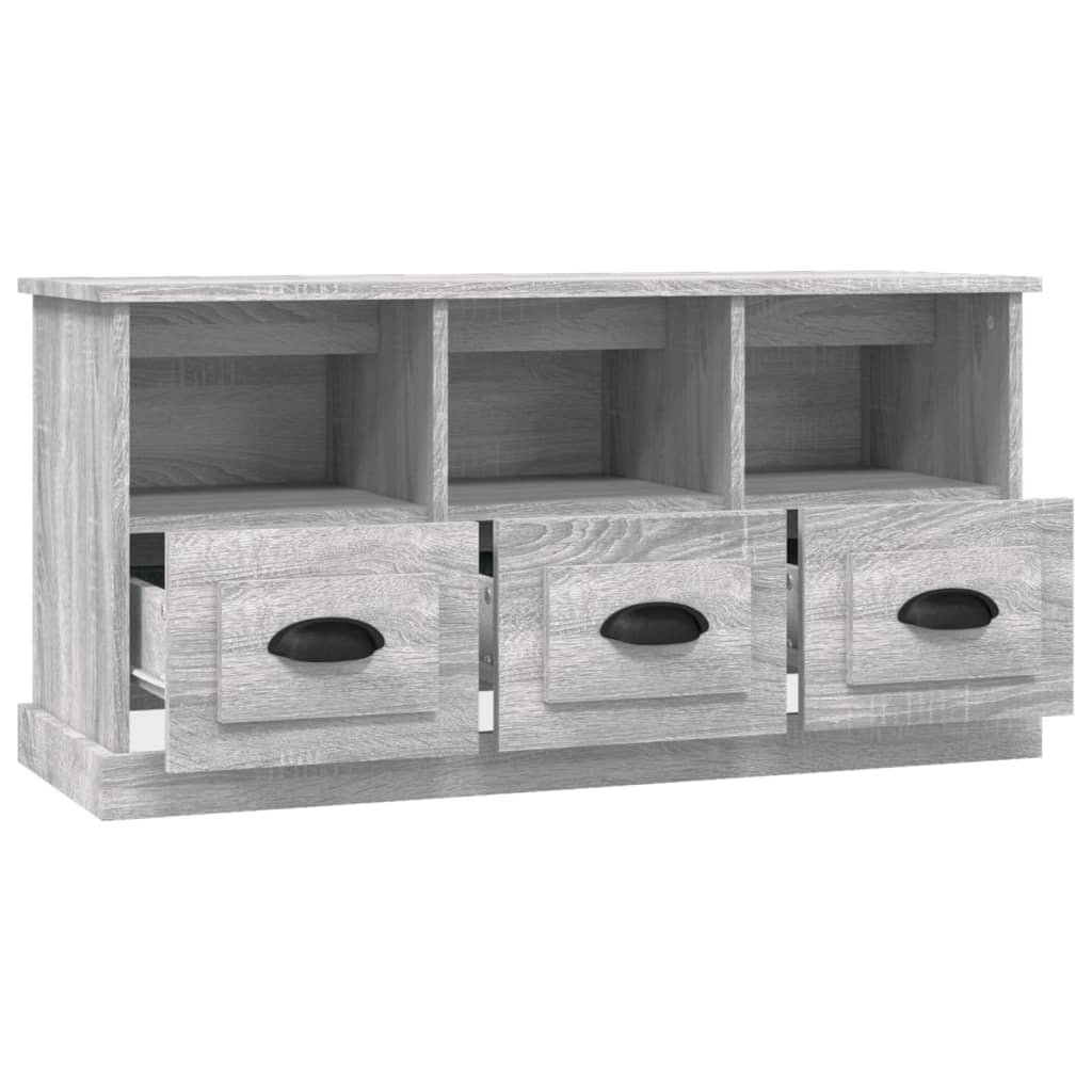 TV-Møbel Sonoma Grå TV-benk 100x35x50 cm