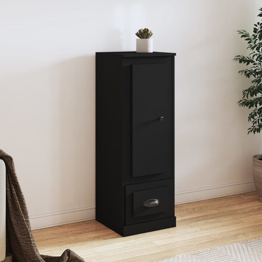 Skap Svart 36x35,5x103,5 cm