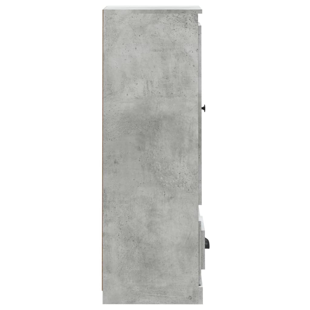 Skap Betonggrå 36x35,5x103,5 cm