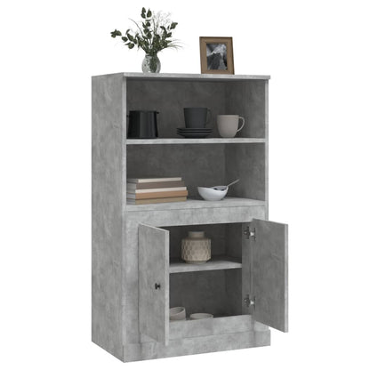 Skap Betonggrå 60x35,5x103,5 cm