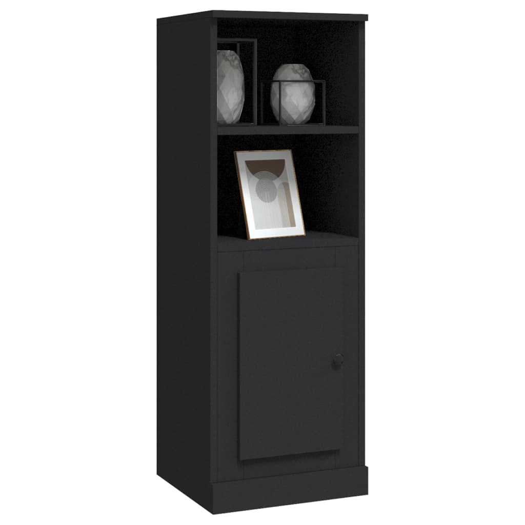 Skap Svart 36x35,5x103,5 cm
