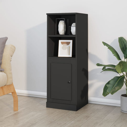 Skap Svart 36x35,5x103,5 cm