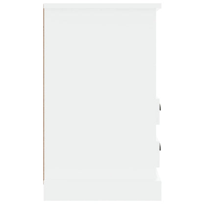 Nattbord Sengbord Hvit 43x36x60 cm