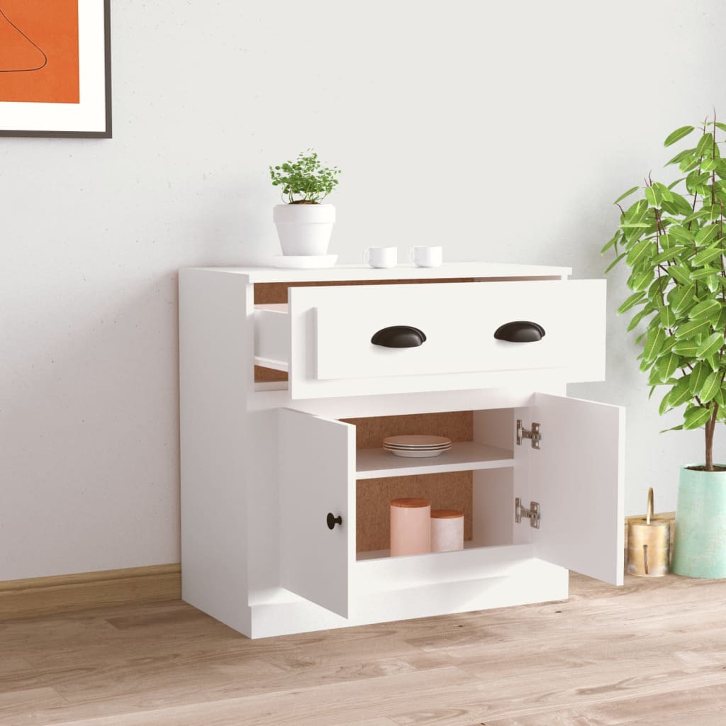 Skap Hvit 70x35,5x67,5 cm