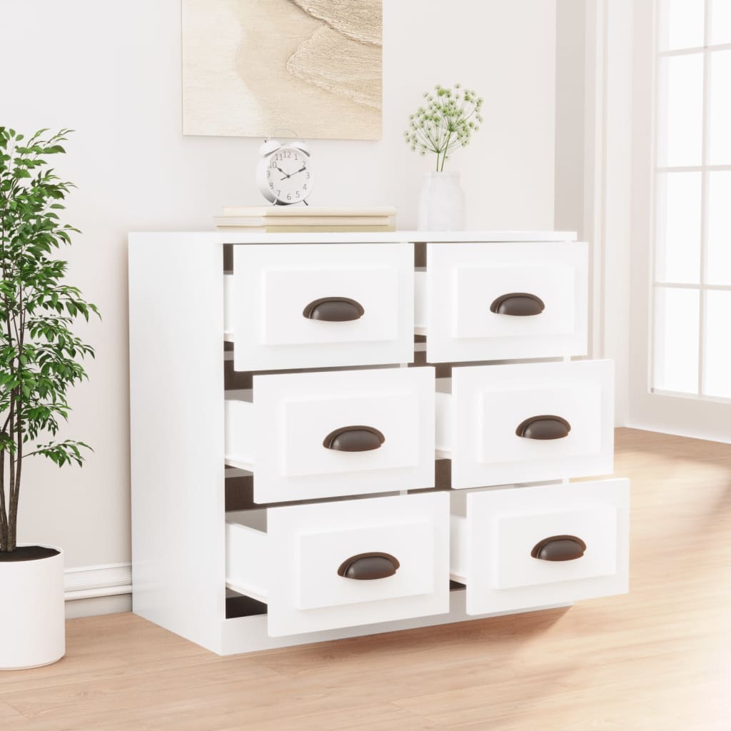 Skap Hvit 70x35,5x67,5 cm