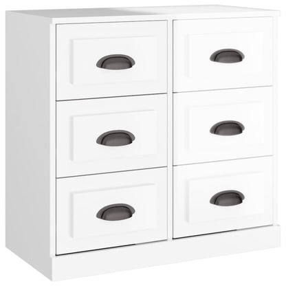Skjenk Høyglans Hvit 70x35,5x67,5 cm