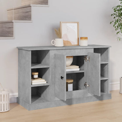 Kommode Betonggrå 100x35,5x60 cm