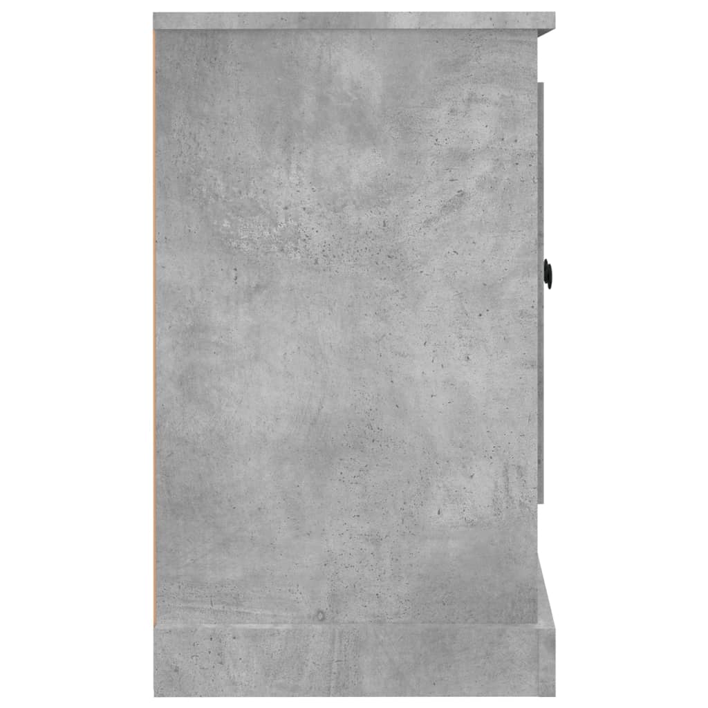 Kommode Betonggrå 100x35,5x60 cm