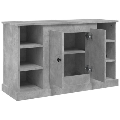 Kommode Betonggrå 100x35,5x60 cm