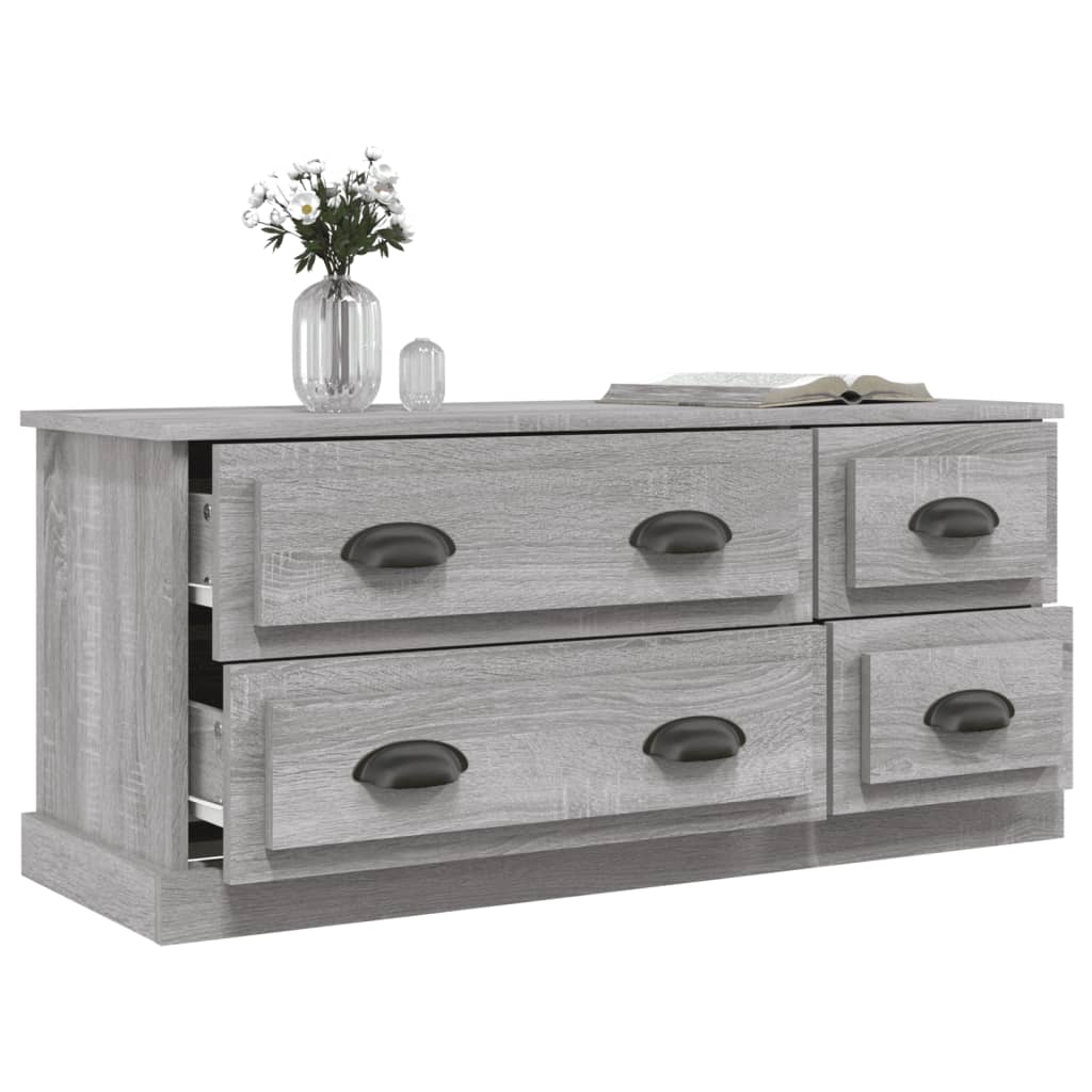 TV-Møbel Sonoma Grå TV-benk 100x35,5x45 cm