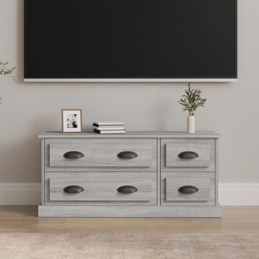 TV-Møbel Sonoma Grå TV-benk 100x35,5x45 cm