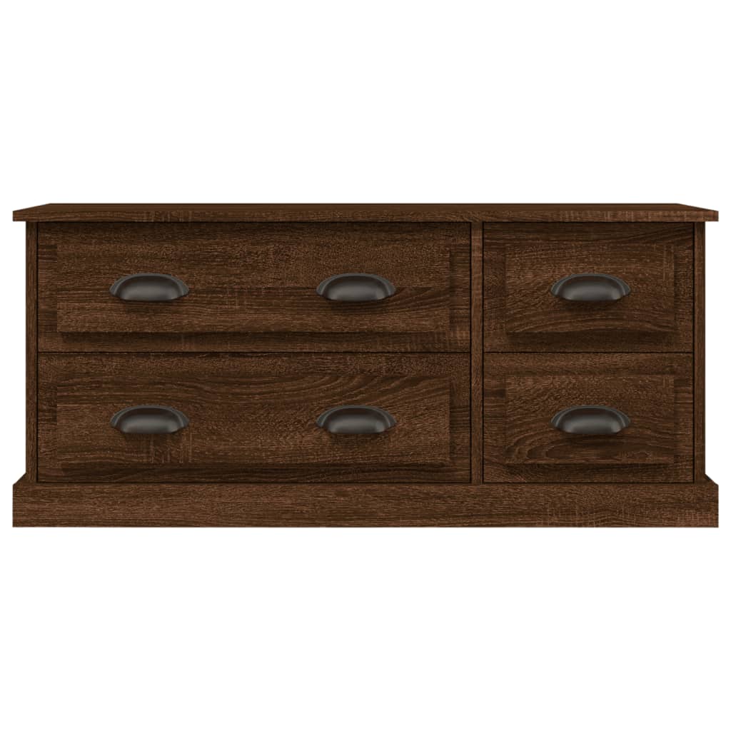 TV-Møbel Brun Eik TV-benk 100x35,5x45 cm