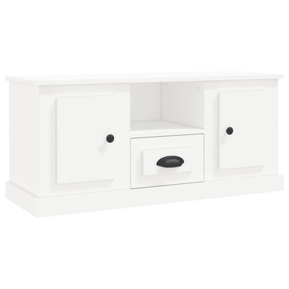 TV-Møbel Hvit TV-benk 100x35,5x45 cm