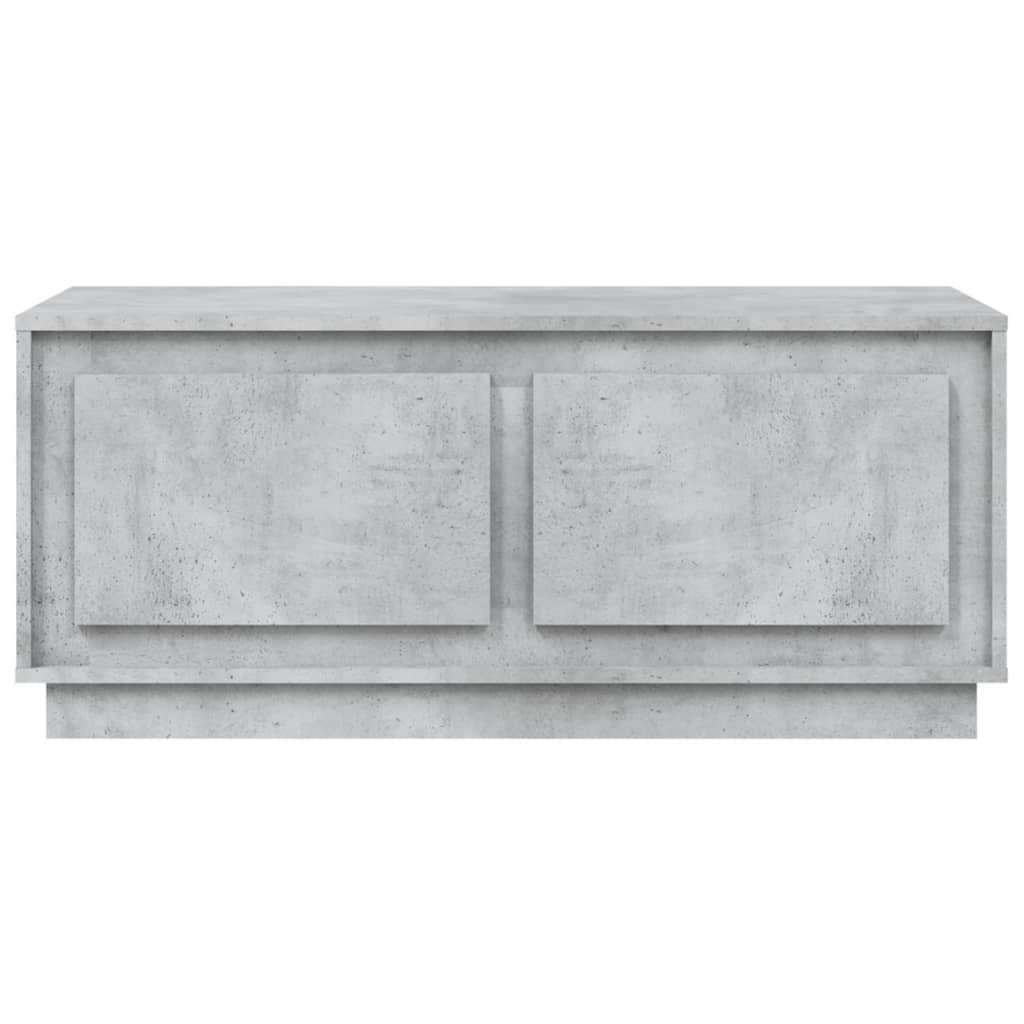 Salongbord Sofabord Betonggrå 102x50x44 cm