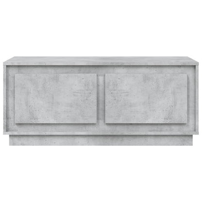 Salongbord Sofabord Betonggrå 102x50x44 cm