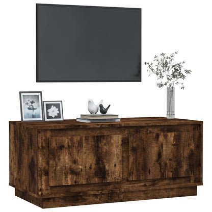 Salongbord Sofabord Røkt Eik 102x50x44 cm