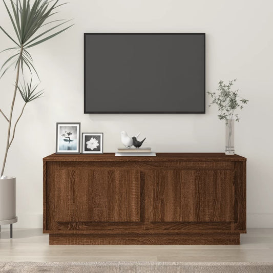 Salongbord Sofabord Brun Eik 102x50x44 cm