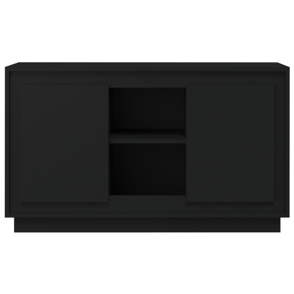 Kommode Svart 102x35x60 cm