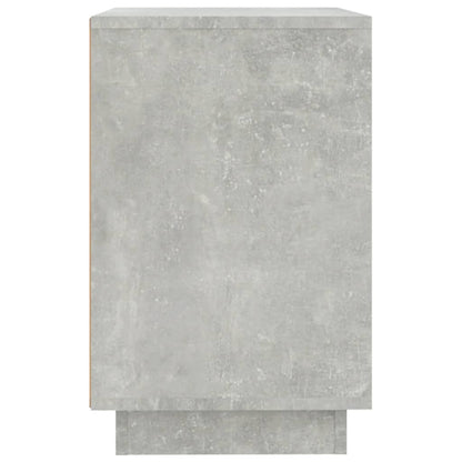 Kommode Betonggrå 102x35x60 cm