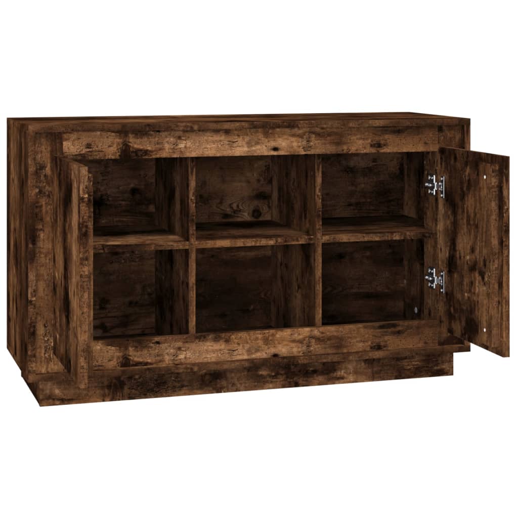 Kommode Røkt Eik 102x35x60 cm