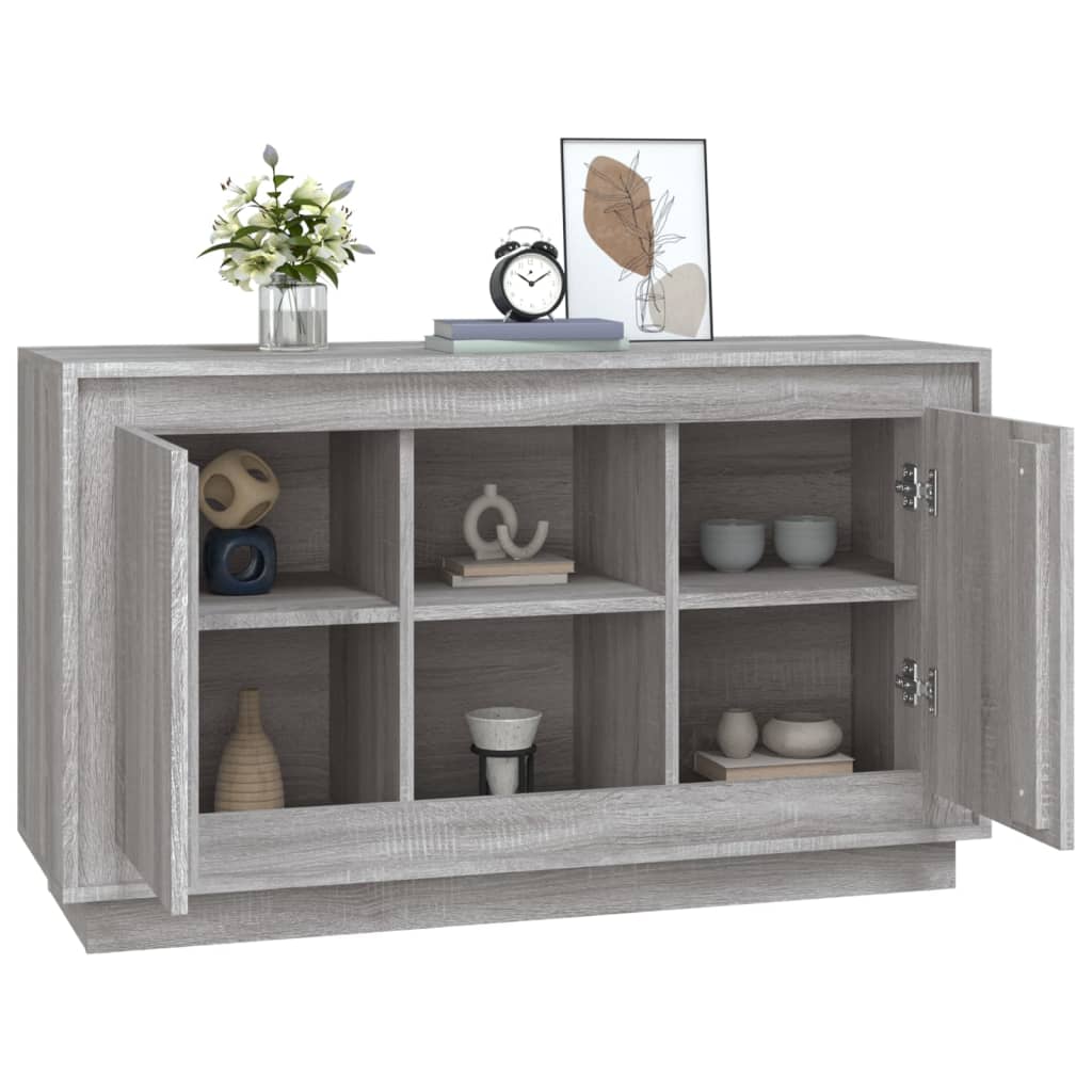 Kommode Sonoma Grå 102x35x60 cm