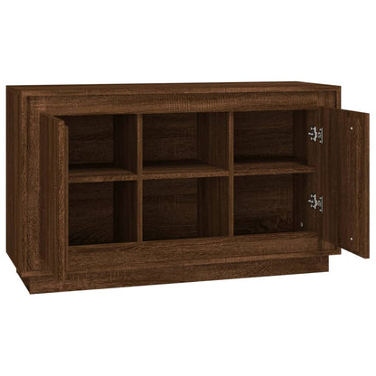 Kommode Brun Eik 102x35x60 cm