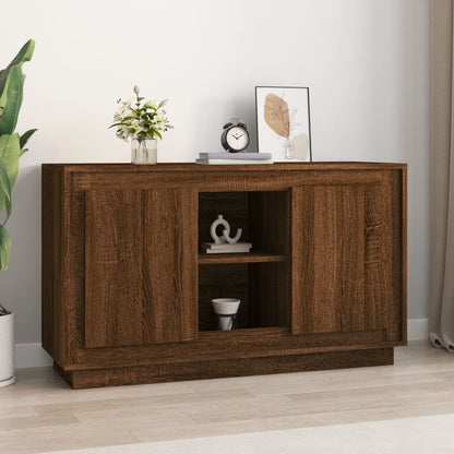Kommode Brun Eik 102x35x60 cm