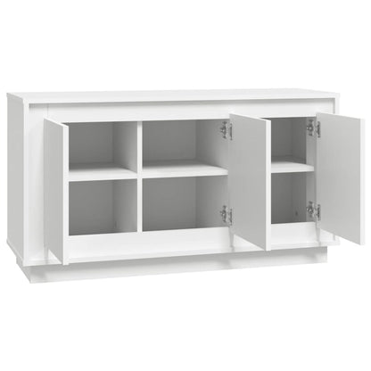 Kommode Hvit 102x35x55 cm