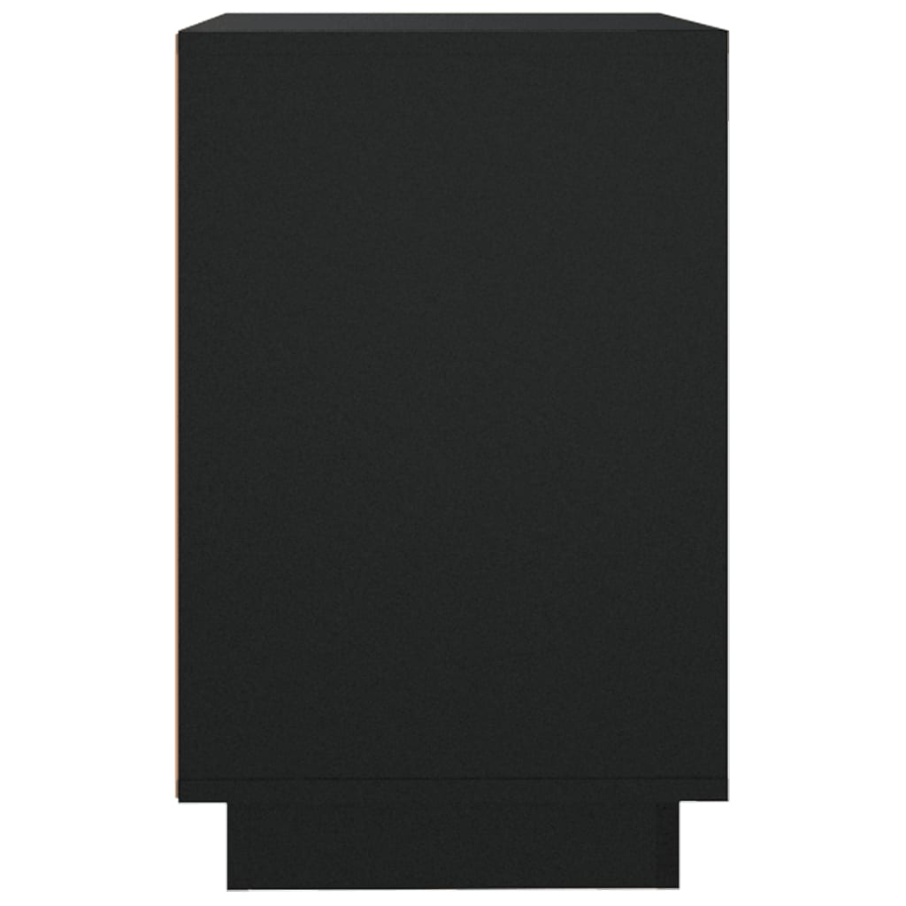 Kommode Svart 102x35x55 cm